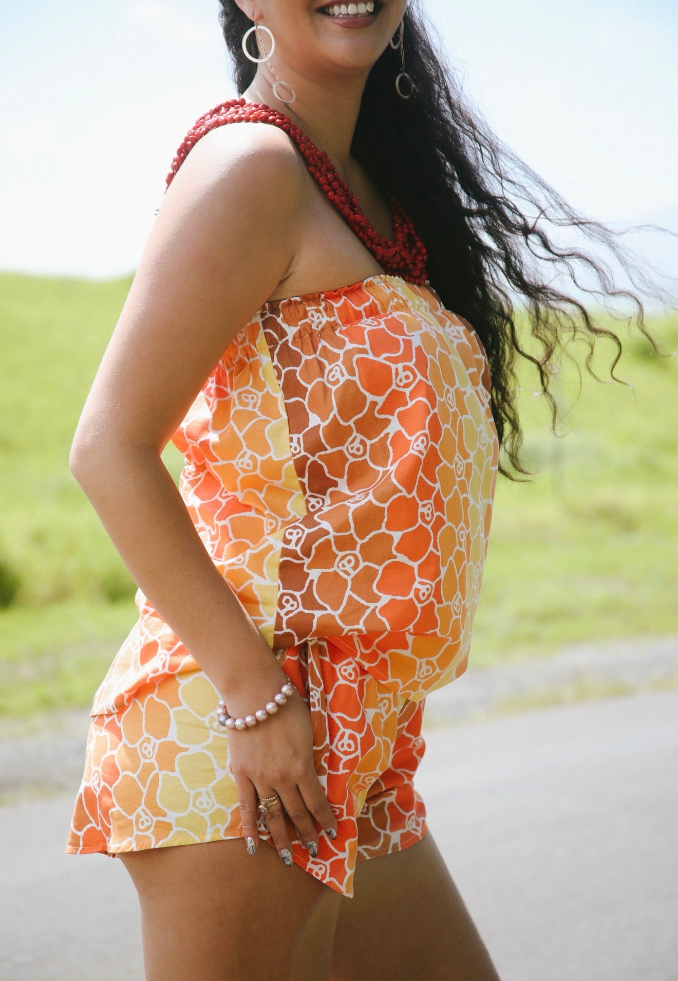 Pua Kenikeni Phase Mālie O/S Top