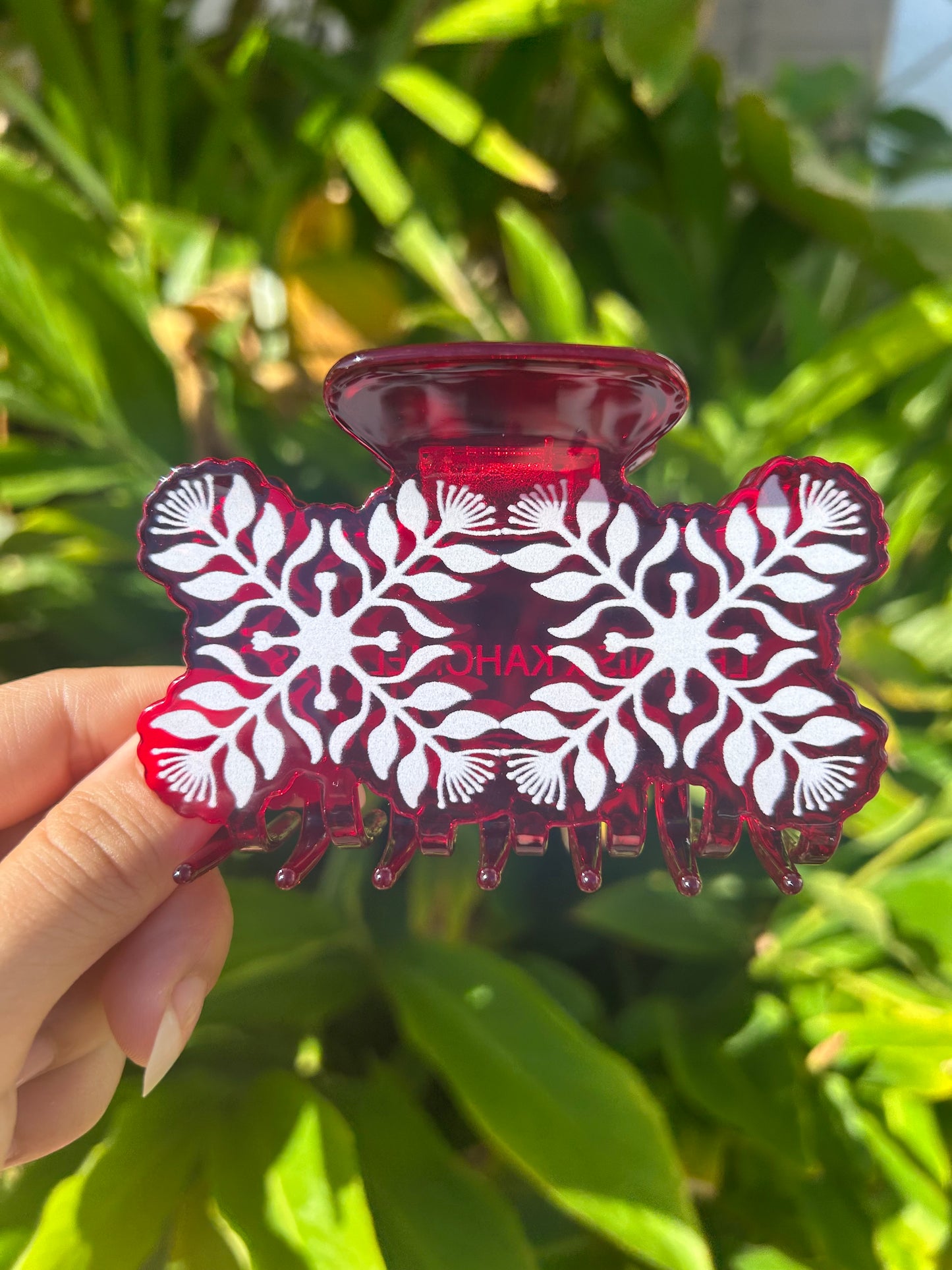 Ohia Lehua Quilt Clip