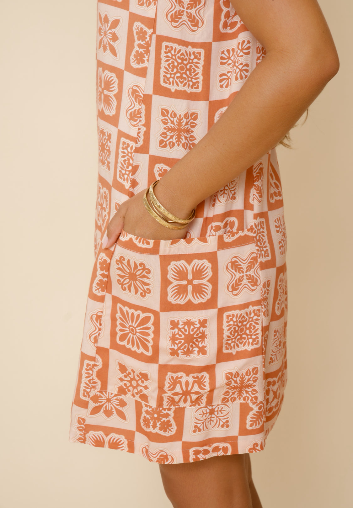Hawaiian Mac Nut Wāhine Dress