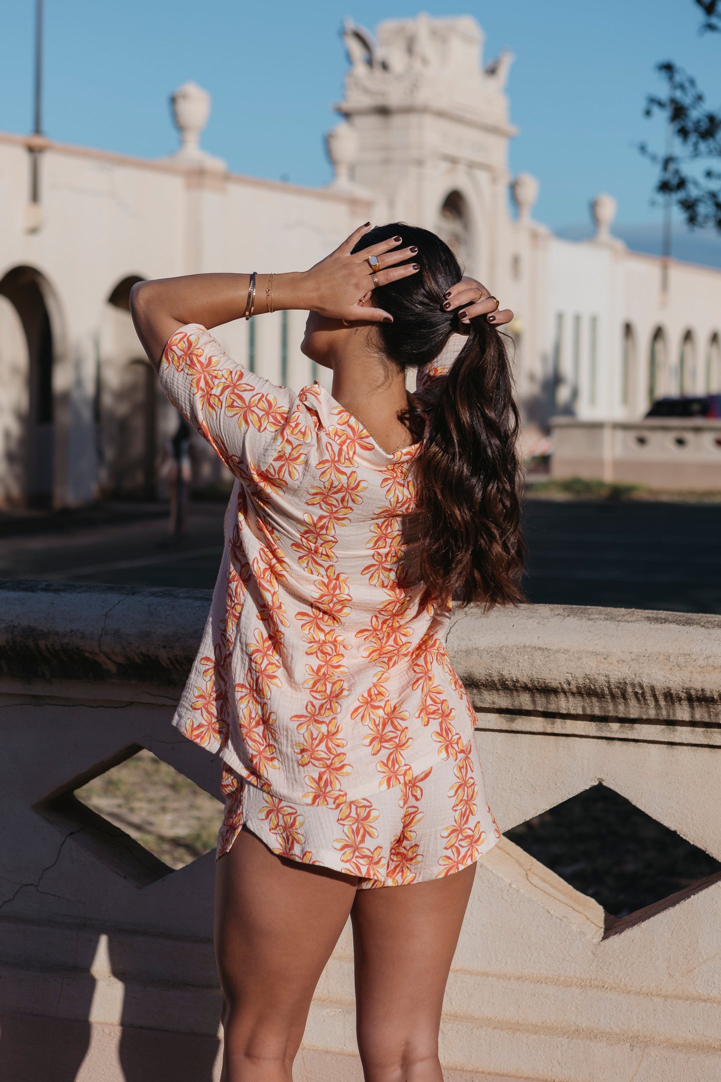 Hawaiian Pua Melia Nohea Shirt