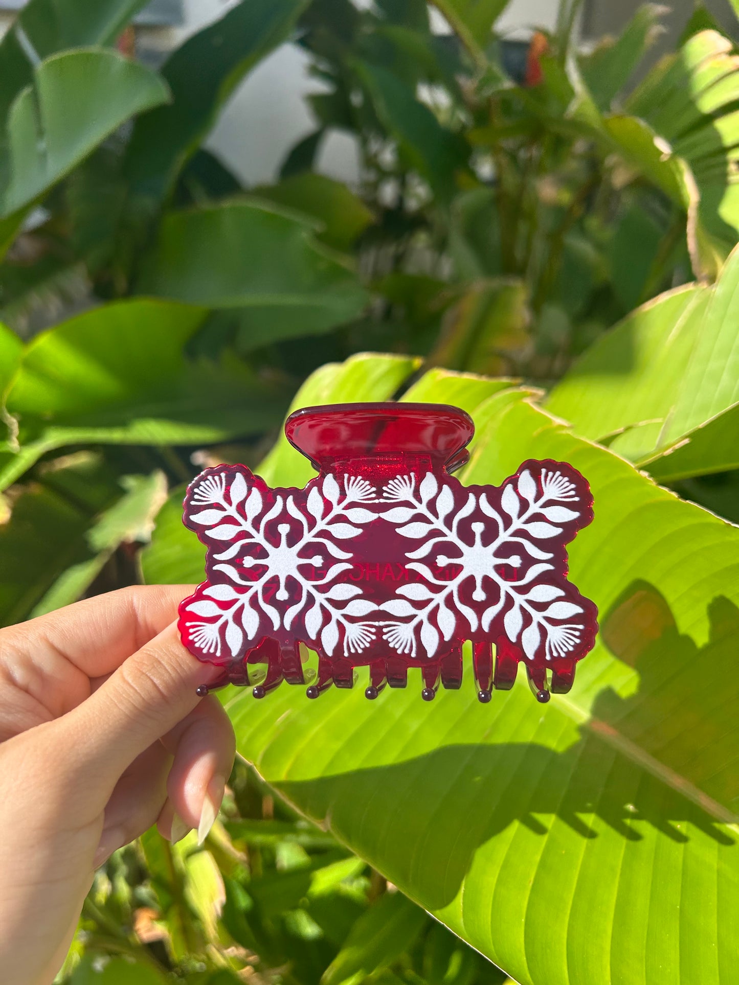 Ohia Lehua Quilt Clip