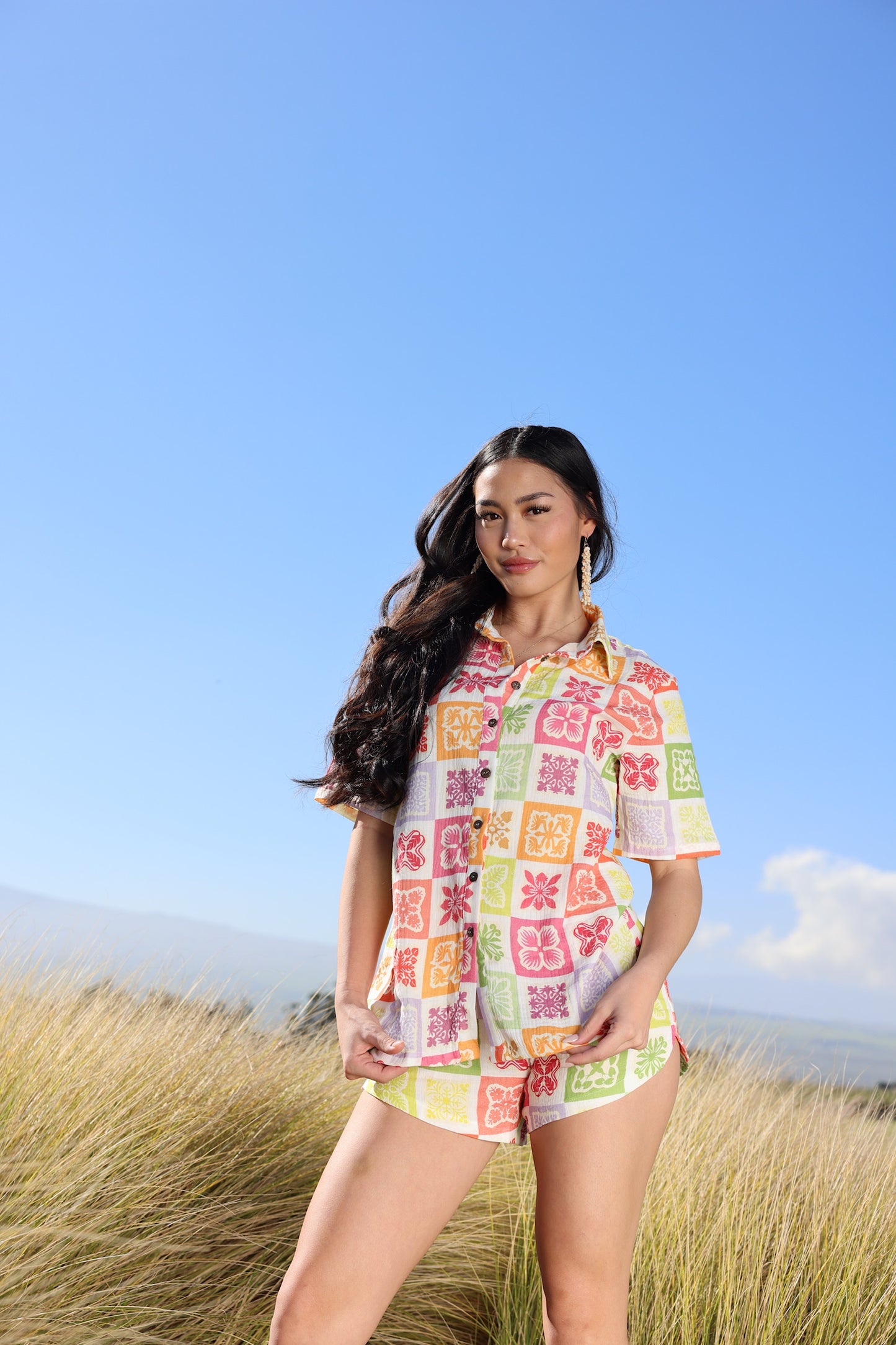 Hawaiian Quilt Nohea Shirt