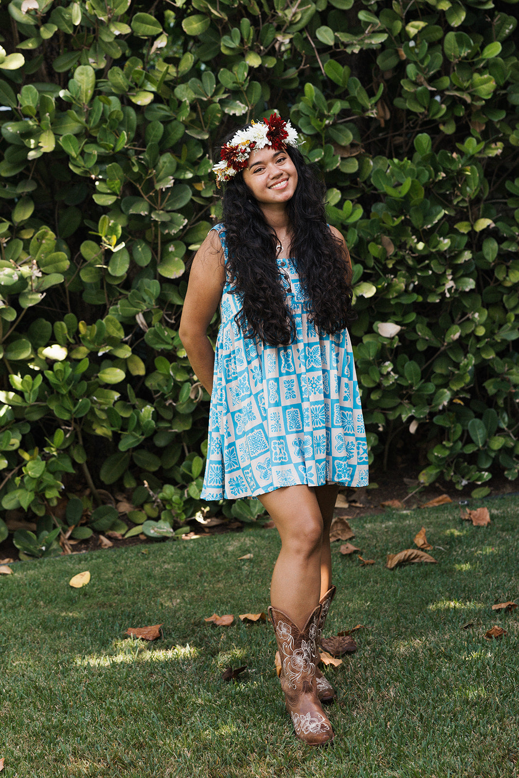 Hawaiian Kahakai Pepe Dress