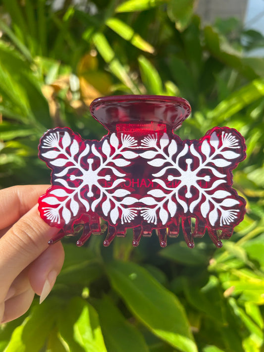 Ohia Lehua Quilt Clip