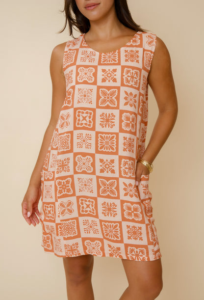 Hawaiian Mac Nut Wāhine Dress