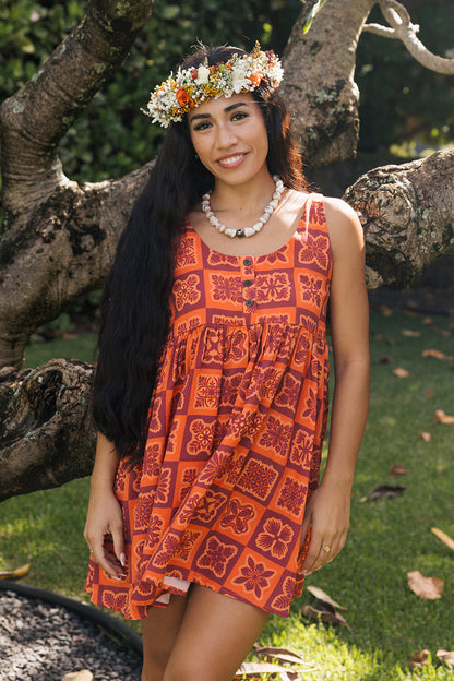 Hawaiian Heleuī Pepe Dress