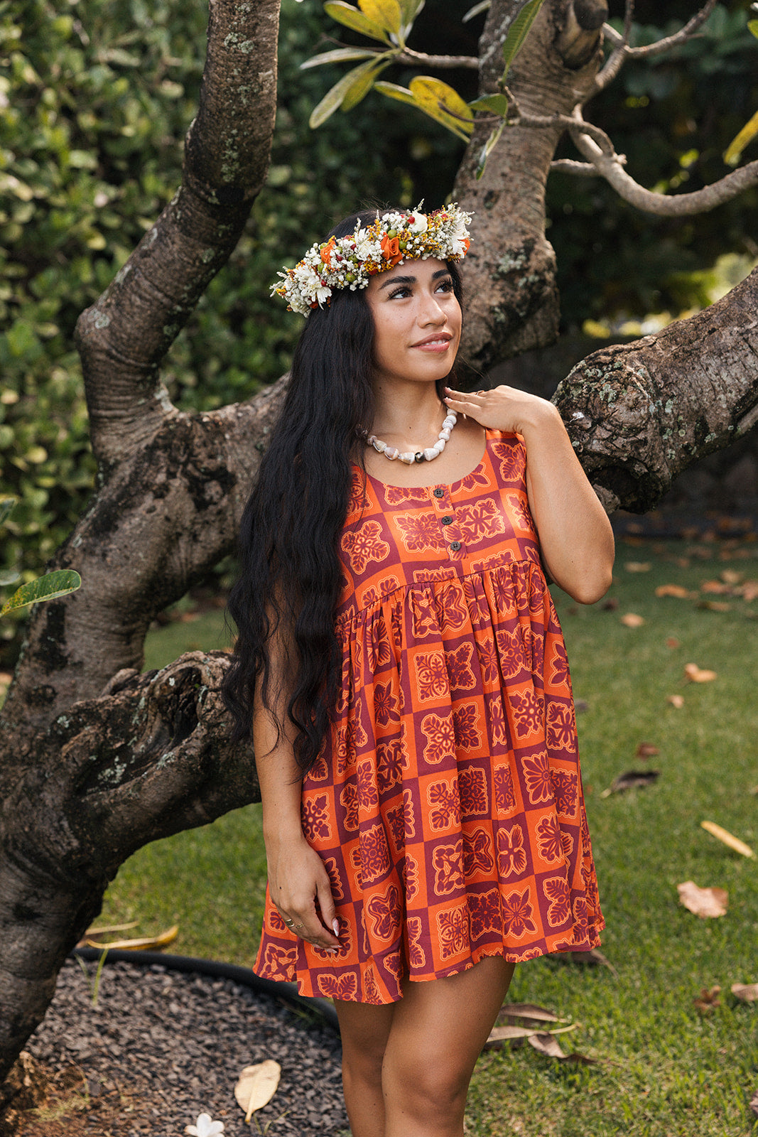 Hawaiian Heleuī Pepe Dress