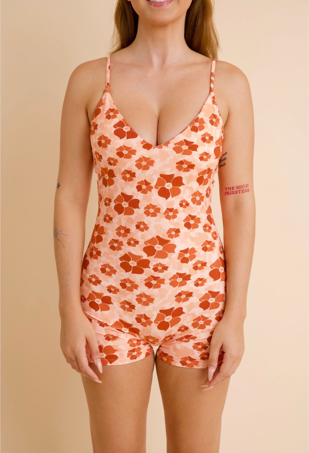 Nanea Brown Active Romper