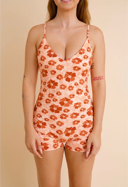 Nanea Brown Active Romper