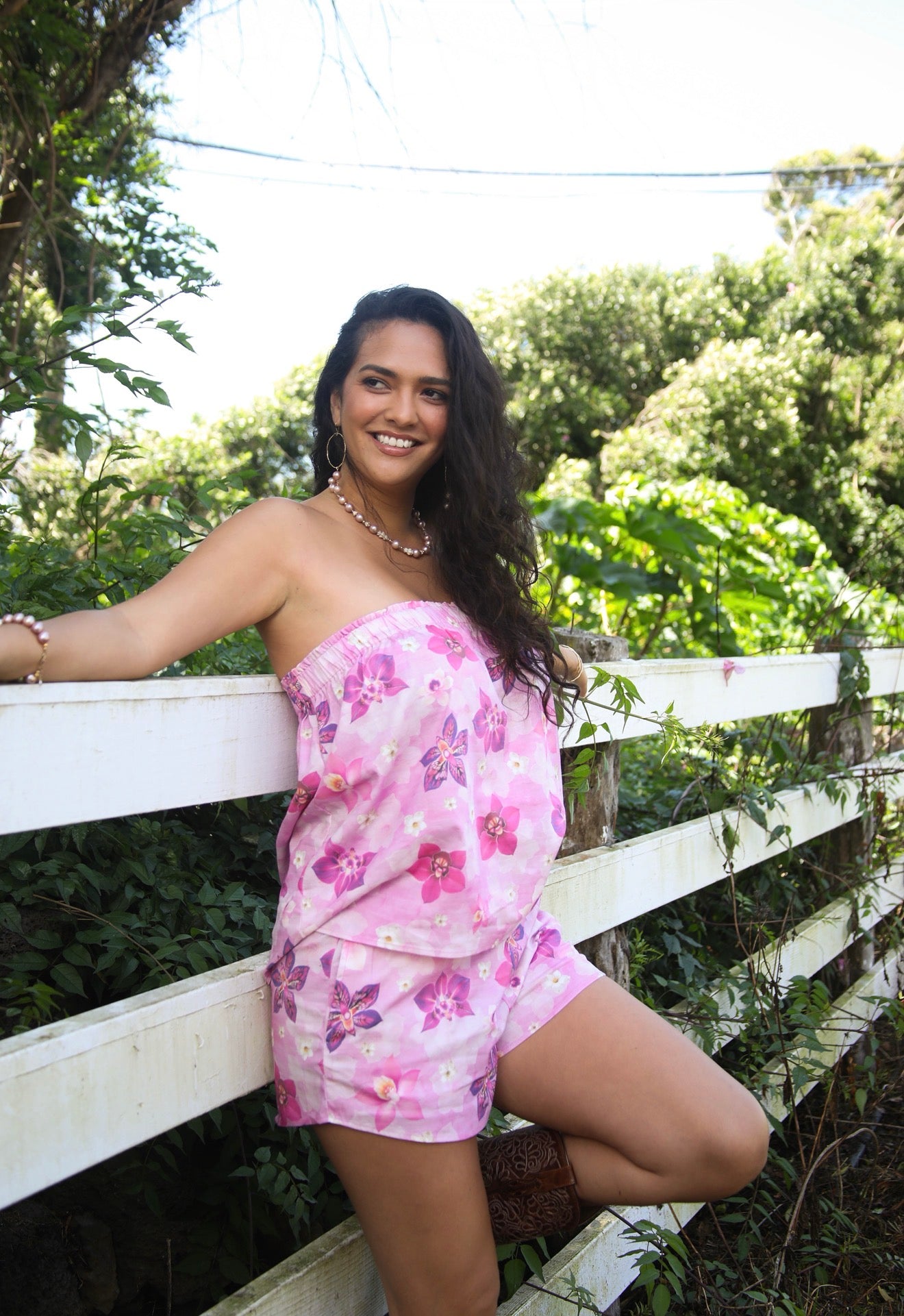 Orchid x Keni Mālie Shorts