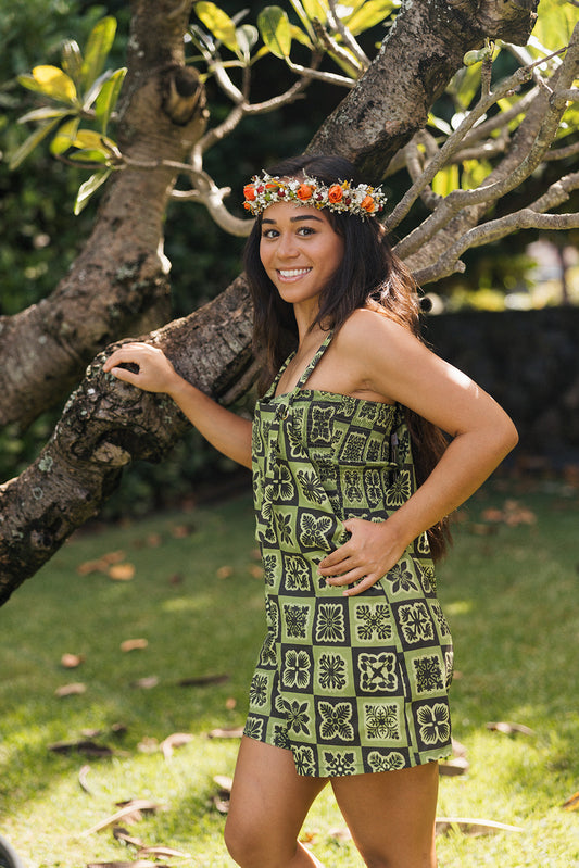 Hawaiian Oma'oma'o Kapualei Top