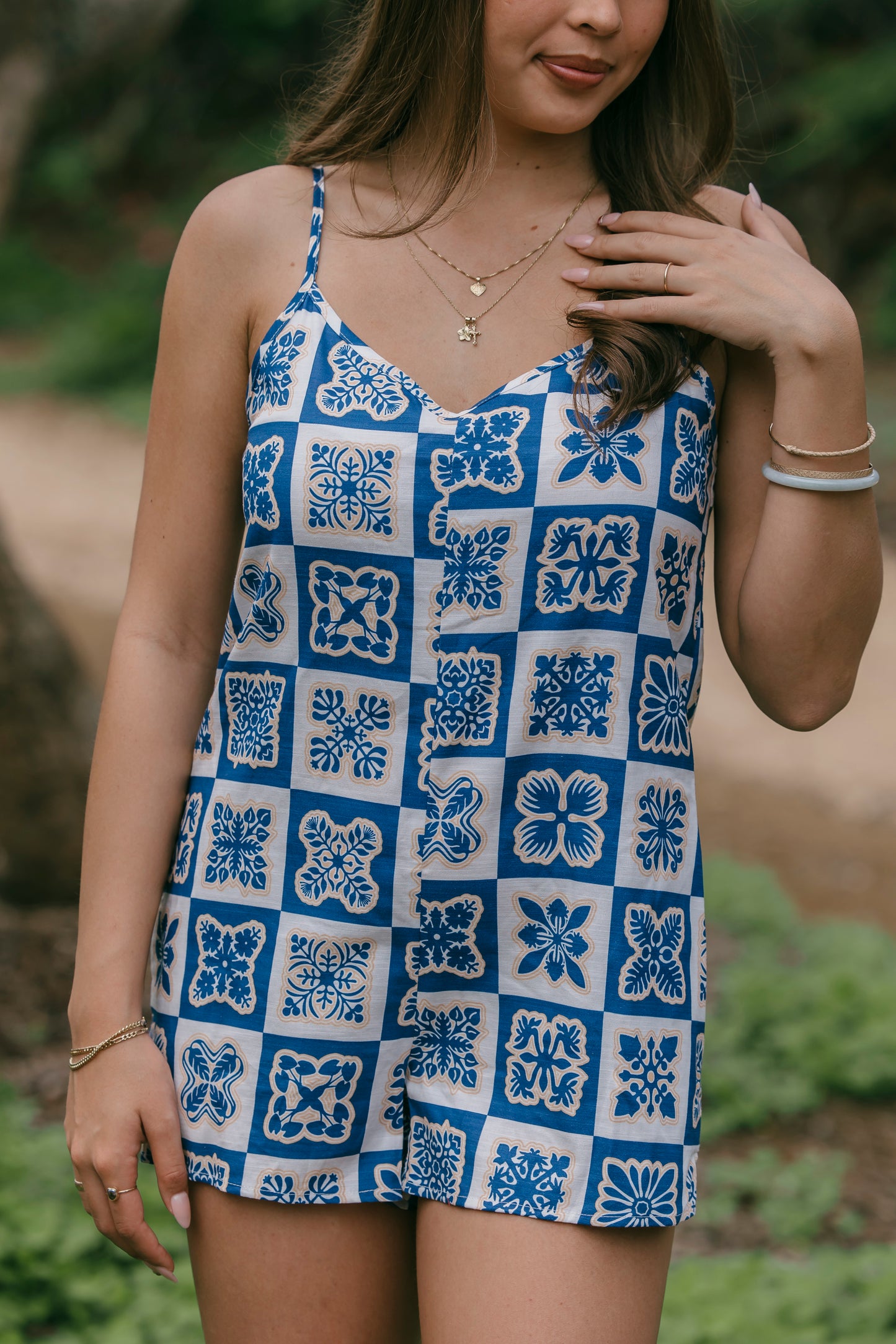 Blue Hawaii Neʻena Romper