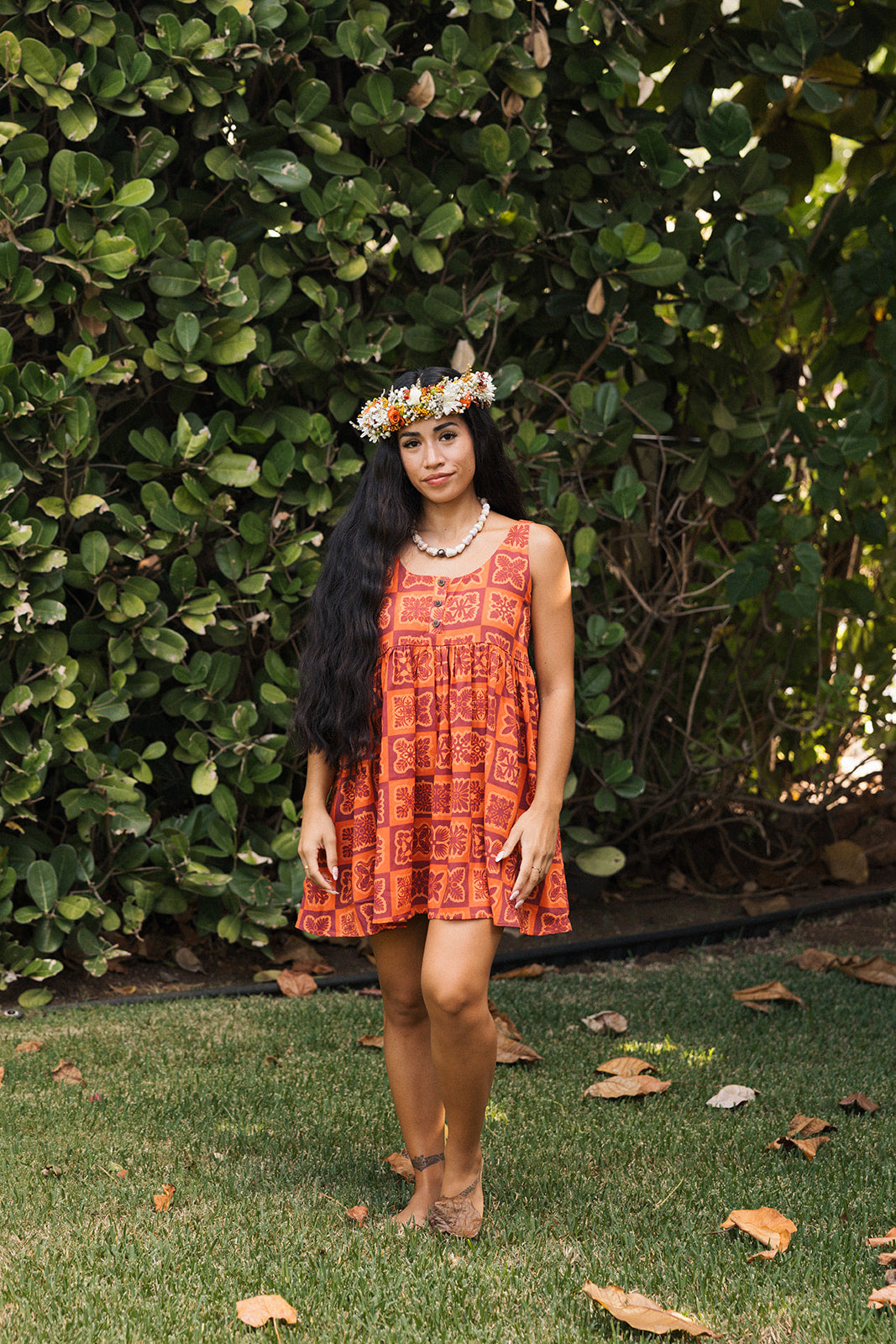 Hawaiian Heleuī Pepe Dress