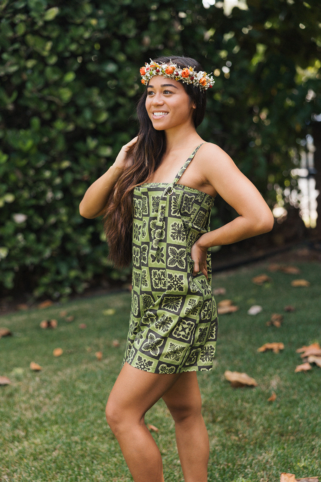 Hawaiian Oma'oma'o Kapualei Top