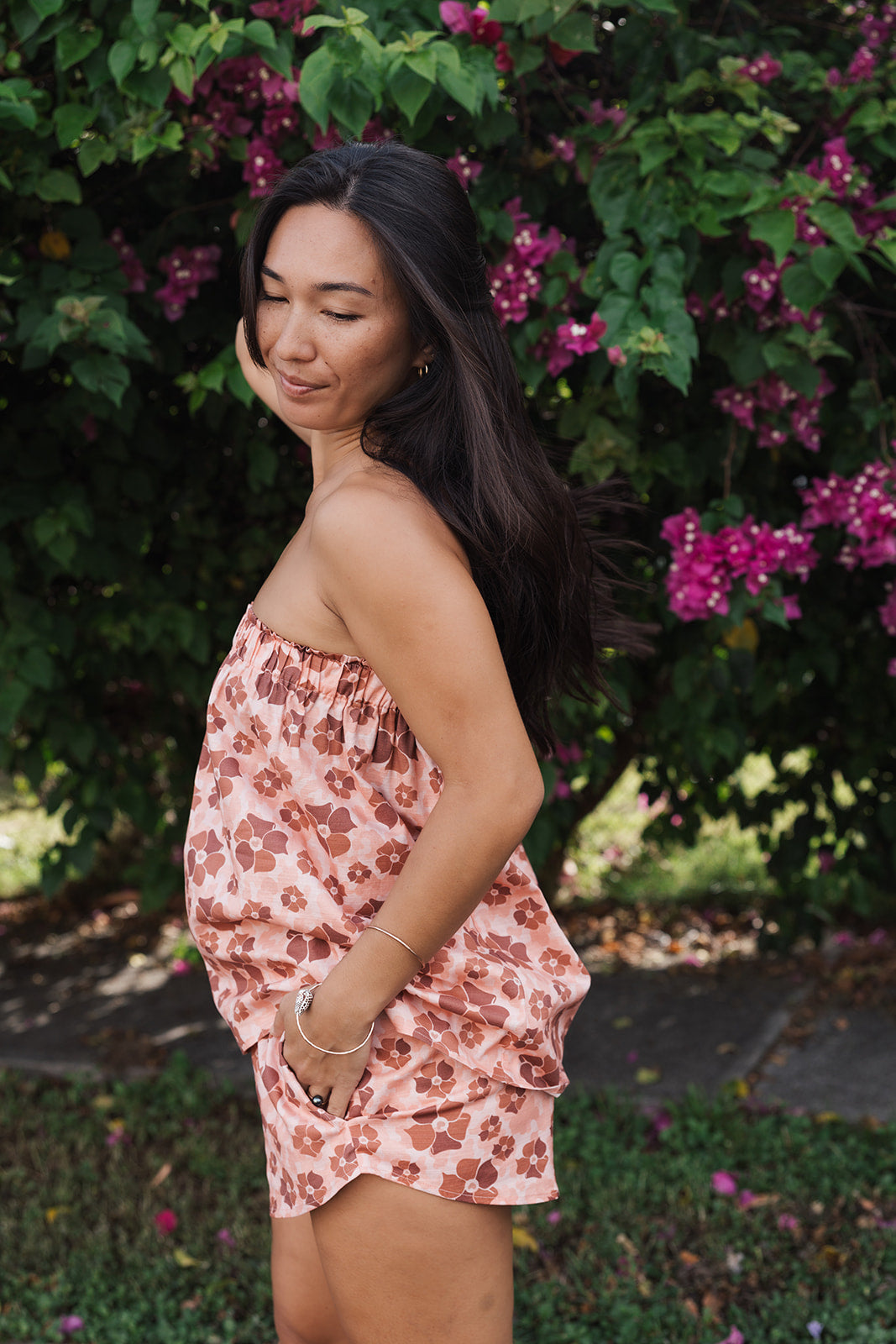 Nanea Brown Mālie Top