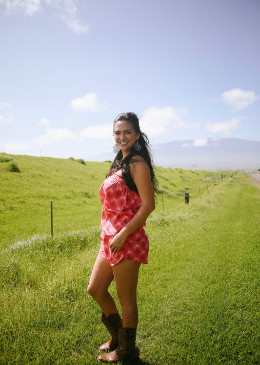 Hibiscus Pink Mālie Shorts
