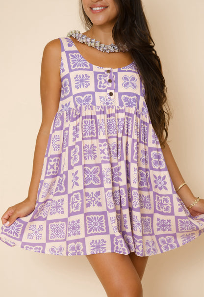 PRE ORDER-Hawaiian Poi Pepe Dress