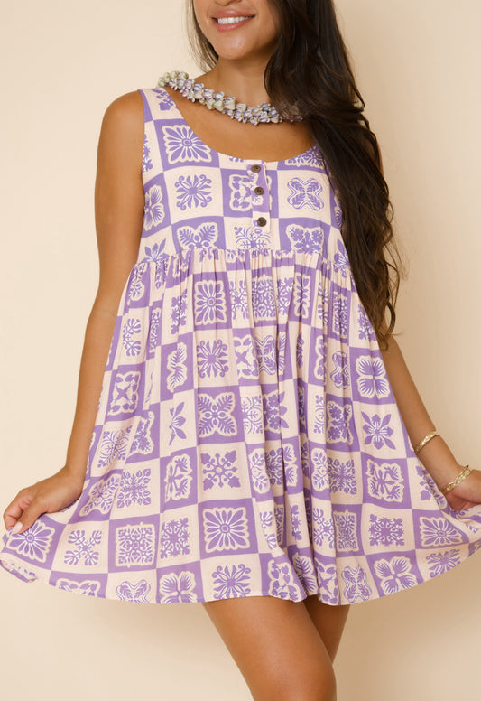 Hawaiian Poi Pepe Dress