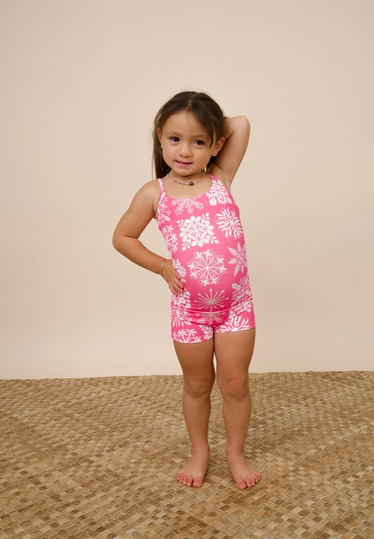 MINI Girls Pink Active Romper