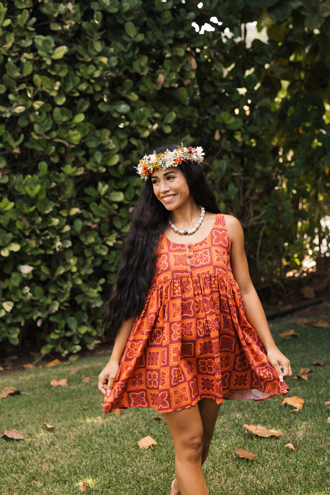 Hawaiian Heleuī Pepe Dress