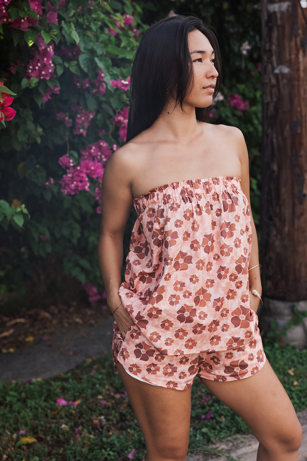 Nanea Brown Mālie Top