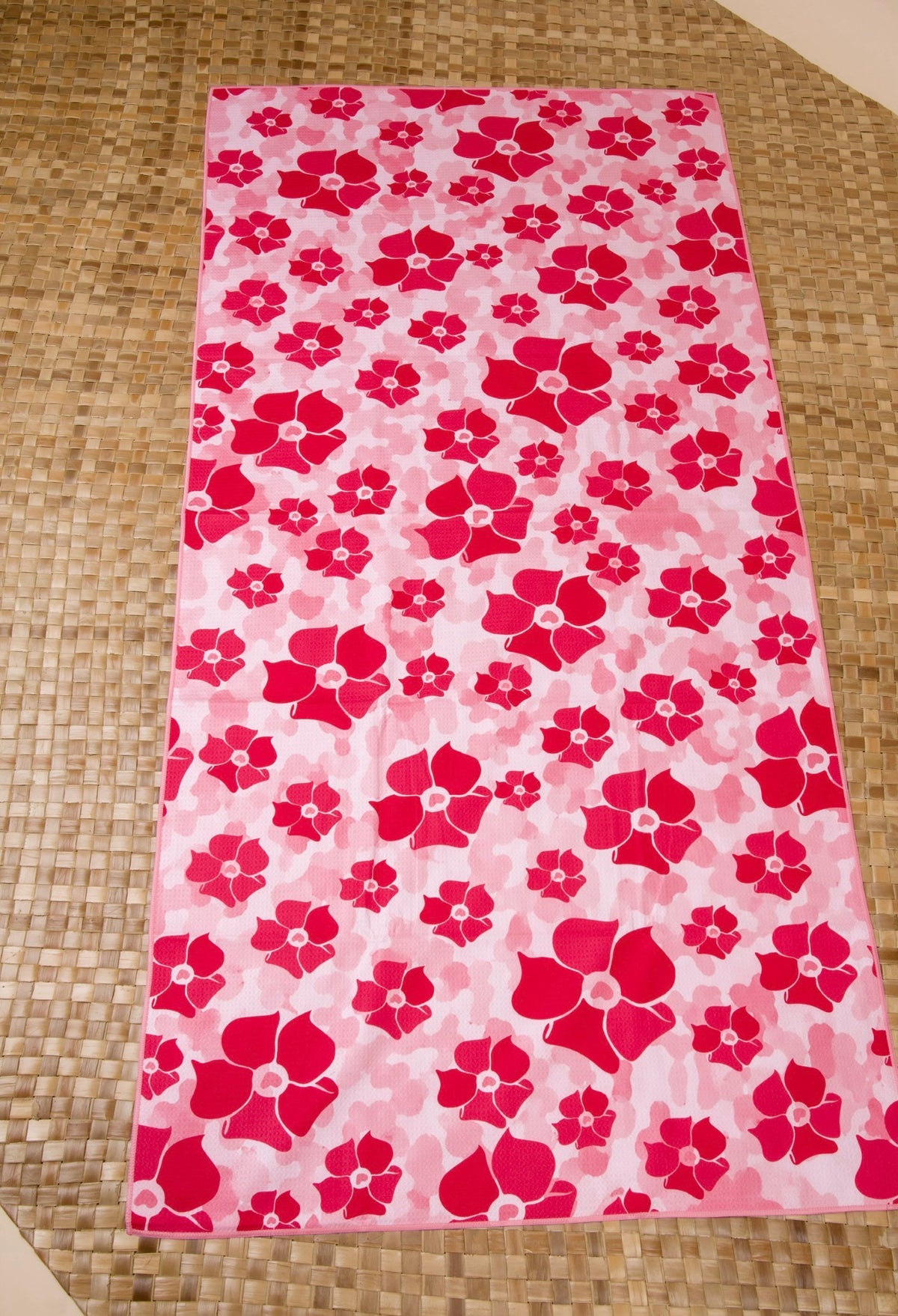 Pua Kenikeni Reversible Waffle Towel
